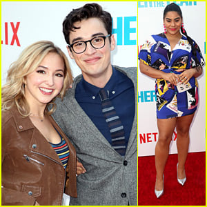 Joey Bragg Gets Support From Girlfriend Audrey Whitby at 'Father Of The Year' Premiere