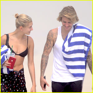 Hailey Baldwin With Justin Bieber in the Hamptons July 2, 2018