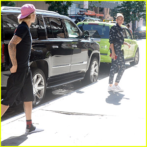 Justin Bieber & GF Hailey Baldwin Head Out to Brooklyn Together for Lunch!