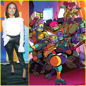 Kat Graham Gives Fans First Look at 'Rise of the Teenage Mutant Ninja Turtles' - Watch Here!