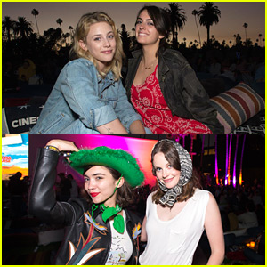 Lili Reinhart Checks Out 'Footloose' Screening at Cinespia Before Heading to Vancouver