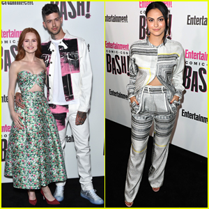 Madelaine Petsch & Boyfriend Travis Mills Join 'Riverdale' Co-Stars at Comic-Con Party!
