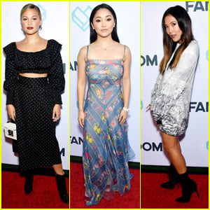 Olivia Holt, Ally Maki & Lana Condor Hit Fandom Party During Comic-Con 2018