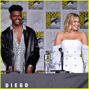 Olivia Holt & Aubrey Joseph Announce 'Cloak & Dagger' Season 2 at Comic-Con!