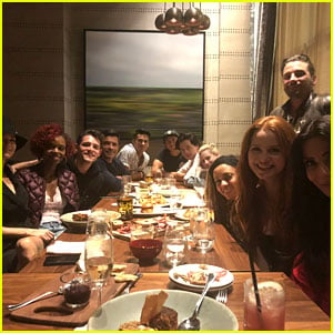 'Riverdale' Cast Grabs Dinner After First Season Three Table Read!