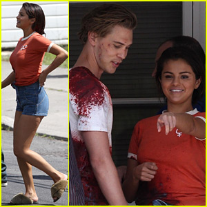 Selena Gomez & Austin Butler Are Filming a Zombie Movie!