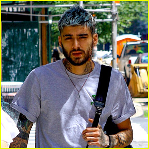 Zayn Malik Sports Blue Hair While Out & About in NYC!
