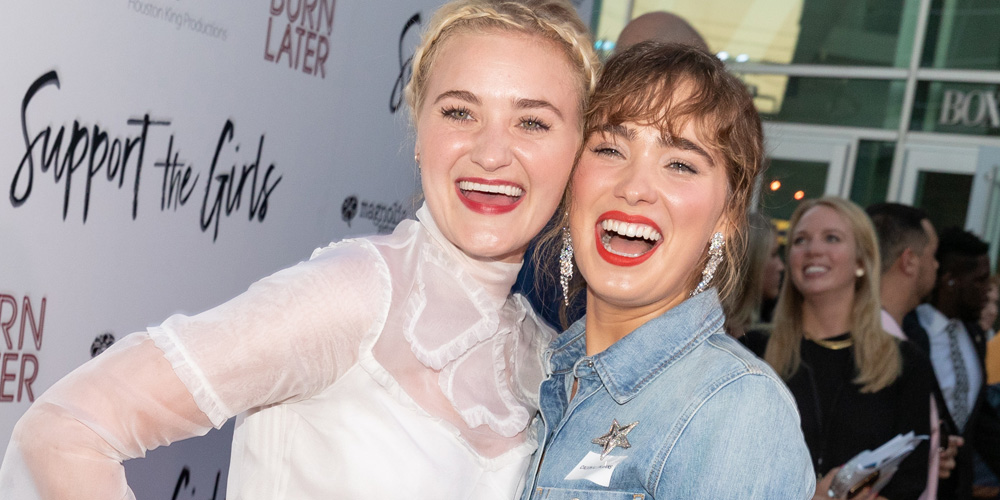 AJ Michalka & Haley Lu Richardson Step Out For ‘Support the Girls