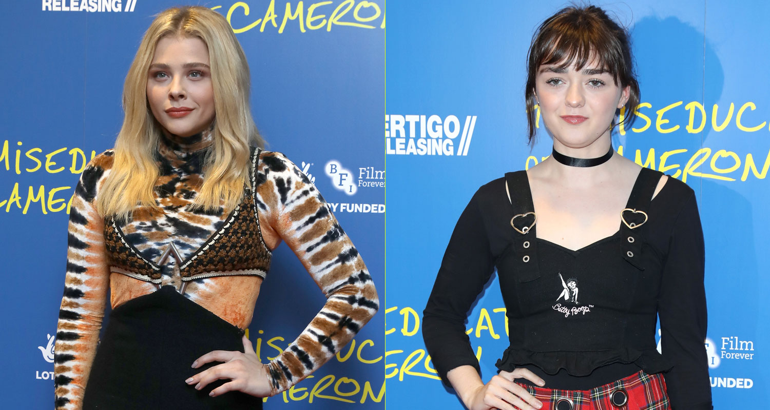 Chloe Moretz & Maisie Williams Step Out For ‘Miseducation of Cameron