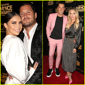 Jenna Johnson & Val Chmerkovskiy Have Cute Date Night Out at Industry Dance Awards 2018