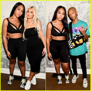 Kylie Jenner & Jaden Smith Show Their Support at Jordyn Woods' SECNDNTURE Launch Party!