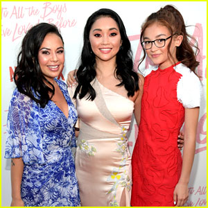 Janel Parrish, Lana Condor, & Anna Cathcart Team Up for 'To All the Boys I've Loved Before' Premiere!