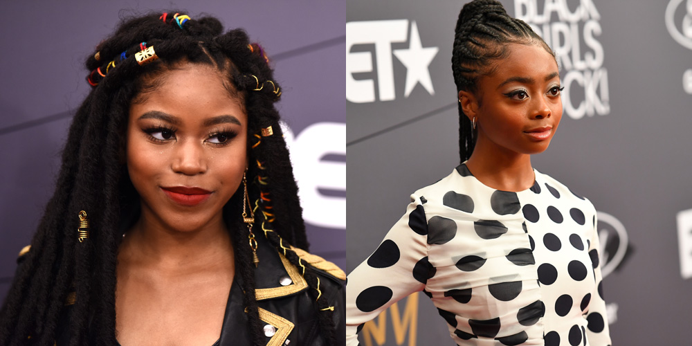 Riele Downs & Skai Jackson Reign on Red Carpet at Black Girls Rock ...