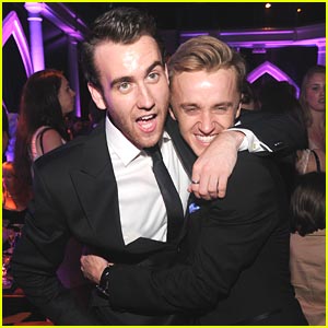 Tom Felton Is Convinced Matthew Lewis Really Wanted to Be in Slytherin in Funny Reunion Pics