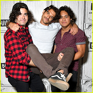 Tyler Posey & PVMNTS Promote Upcoming EP in New York City
