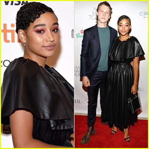 Amandla Stenberg Joins George MacKay at ‘Where Hands Touch’ Premiere ...