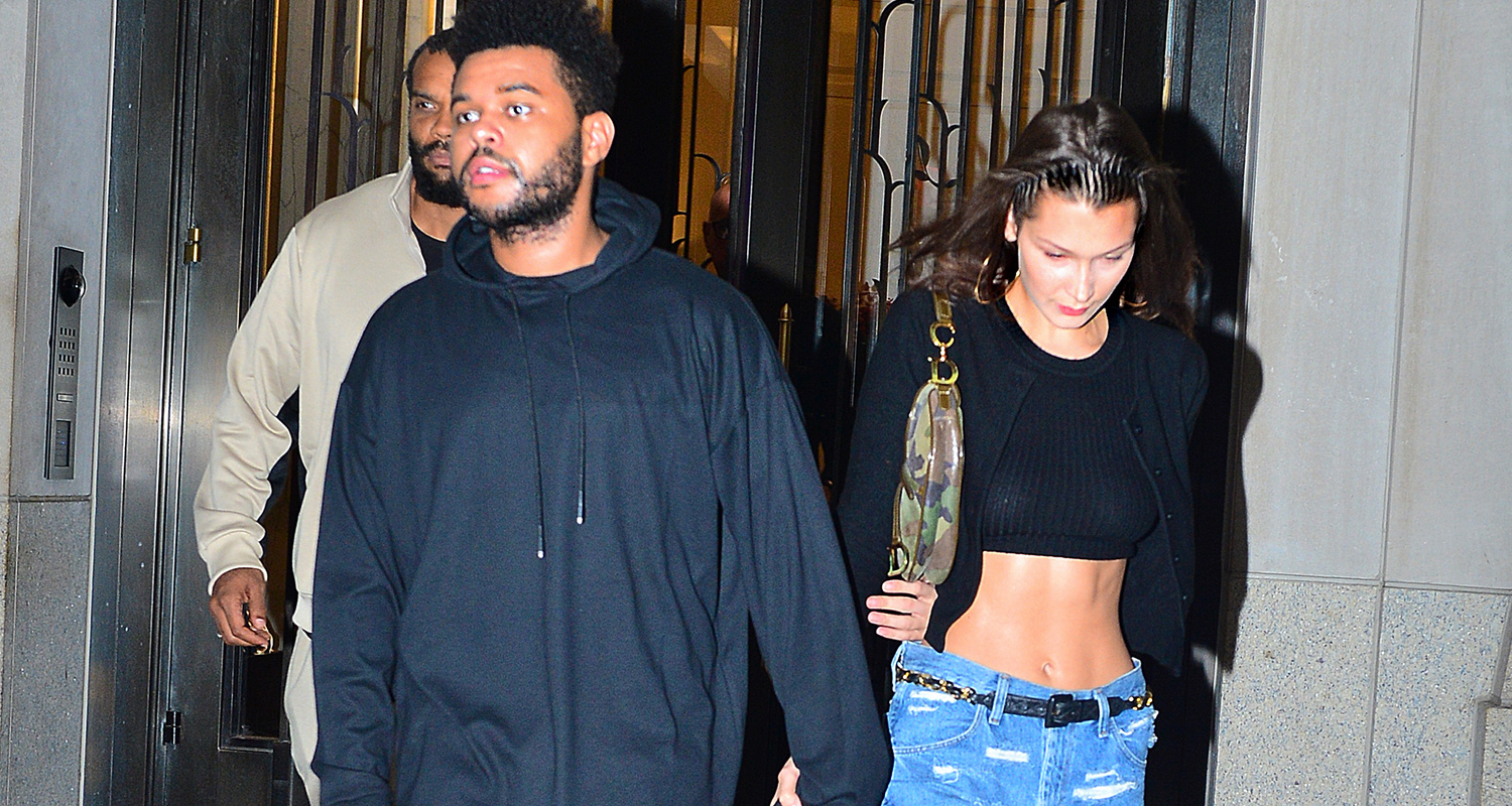 Bella Hadid & The Weeknd Get In Quality Time After Fashion Week