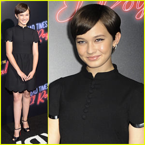 Cailee Spaeny Hits 'Bad Times at El Royale' Premiere in LA