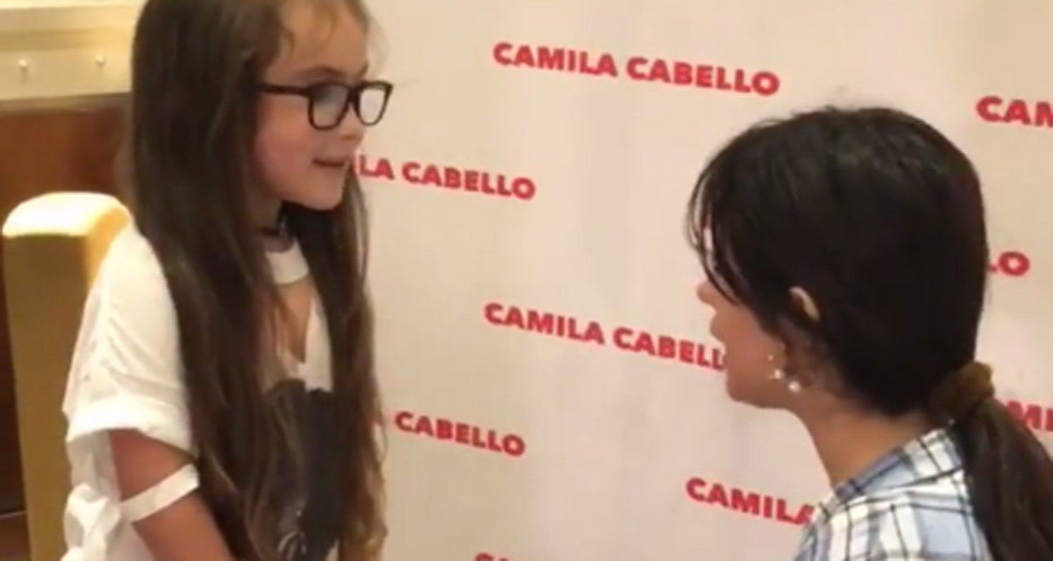 Camila Cabello Sang With One of Her Youngest Fans & It Was Adorable