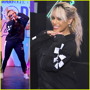 Dinah Jane Performs Debut Single 'Bottled Up' at Teen Vogue's Body Party