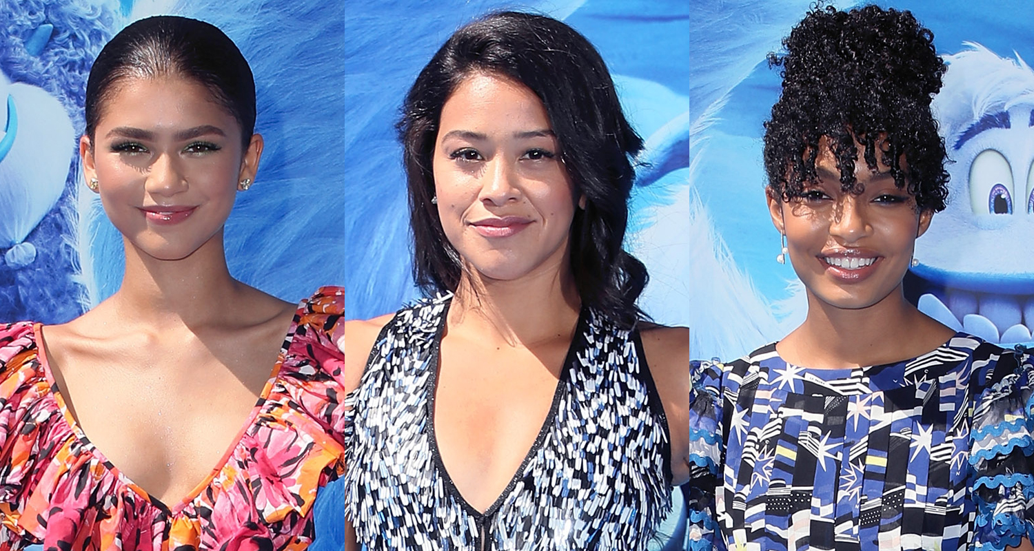 Zendaya, Gina Rodriguez, & Yara Shahidi Step Out for ‘Smallfoot