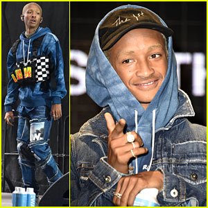 Berlin, Germany. 01st Sep, 2018. 01.09.2018, Berlin: Jaden Smith at the  talk show of G-STAR RAW at the fashion fair Bread & Butter. Street and  urban wear will be on display until