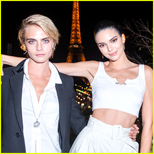 Kendall Jenner Joins Cara Delevingne at Off-White Dinner After Walking in the Show!