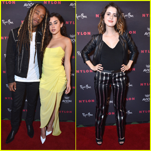 Lauren Jauregui Celebrates Her Nylon Mag Cover at Their Rebel Fashion Party in NYC