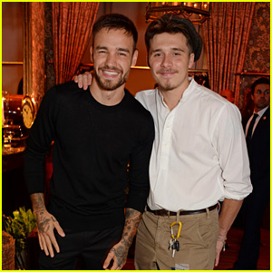 Brooklyn Beckham Celebrates His Mom's Fashion Line with Liam Payne!