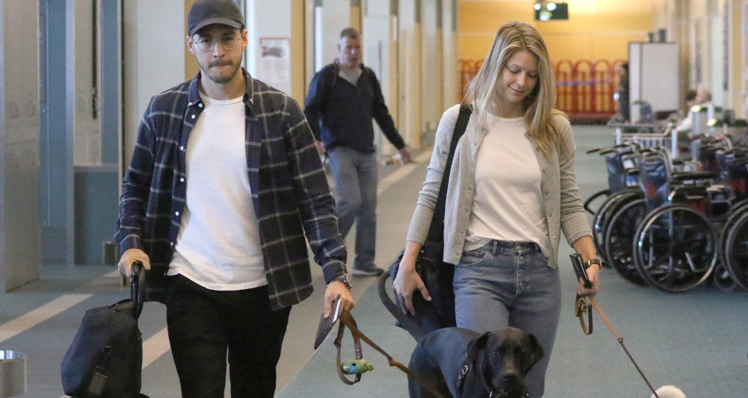 Melissa Benoist & Chris Wood Couple Up For Weekend Trip | Chris Wood