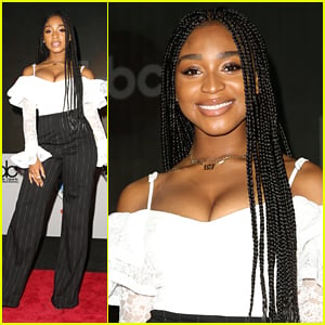 Normani Glams Up To Announce AMAs 2018 Nominees in LA