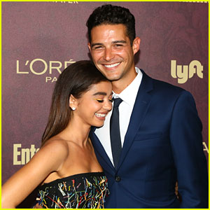 Sarah Hyland & Wells Adams Celebrate 1 Year Since First Kiss During Emmys Weekend