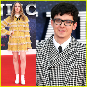 Sorcha Groundsell & Asa Butterfield Hit Up The 'Maniac' Premiere in London