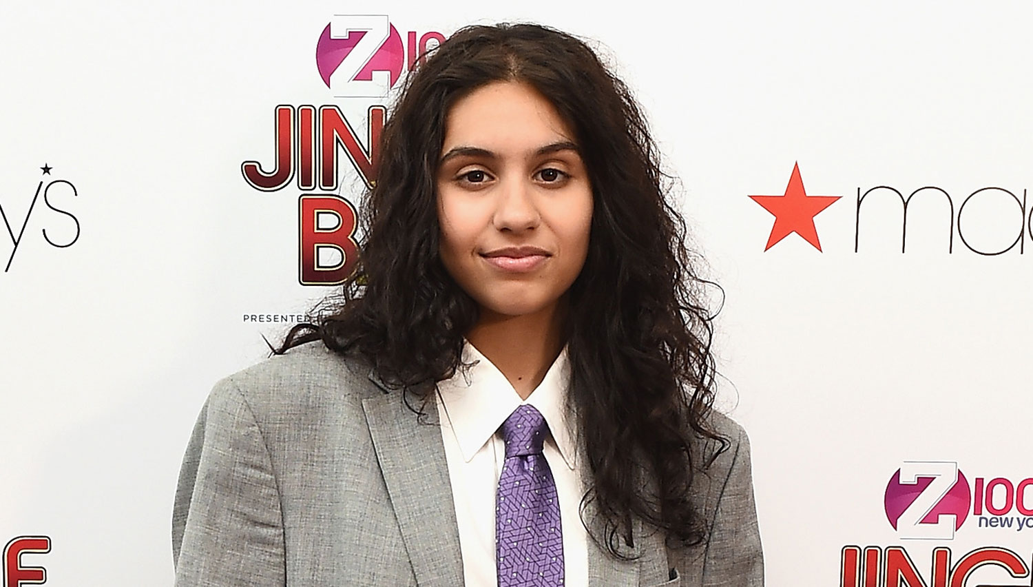 Alessia Cara Suits Up at iHeartRadio’s Z100 Jingle Ball Kick-Off Event