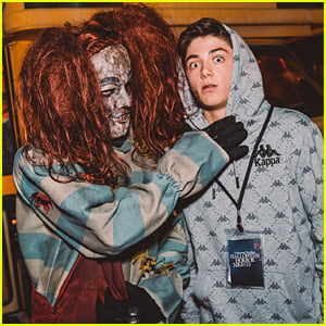 Asher Angel, Navia Robinson & More Stop By Halloween Horror Nights