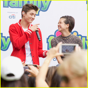 Asher Angel Surprises Peyton Elizabeth Lee With a Serenade!