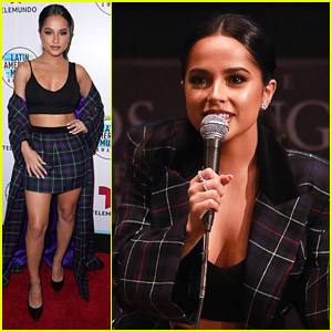 Becky G Speaks About Contribution of Latinas To Music World at Telemundo's Panel