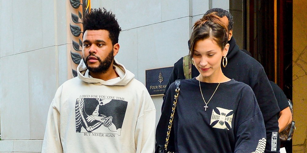 The Weeknd & Bella Hadid Look Cute Together Hand In Hand in NYC ...