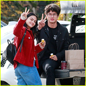 Camila Mendes & Charles Melton Hang Out in Vancouver After Halloween Weekend