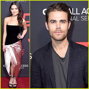Paul Wesley & Danielle Campbell Hit the Red Carpet for 'Tell Me A Story' Premiere