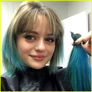 Joey king deals shaved head