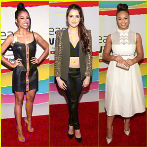 Laura Marano Joins Winner Liza Koshy at Streamy Awards 2018 in LA