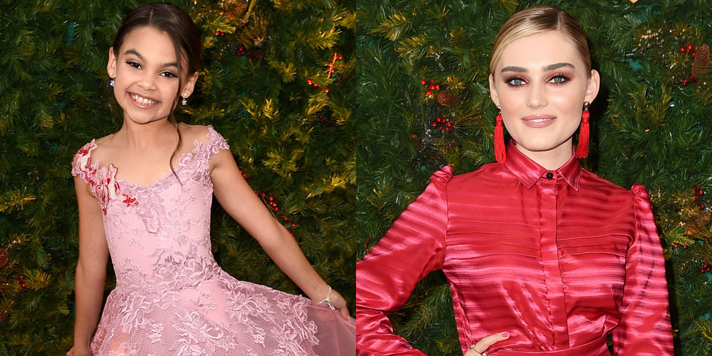 Ariana Greenblatt & Meg Donnelly Go Glam For ‘Nutcracker & Four Realms