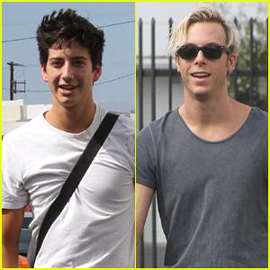 Witney Carson Hints That Milo Manheim & Riker Lynch Could Be in Ruffles For Their DWTS Trio Dance