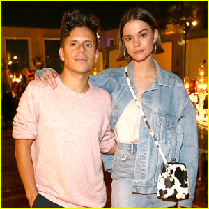 Maia Mitchell Supports Rudy Mancuso at Taste Of SBE Performance for Make-A-Wish