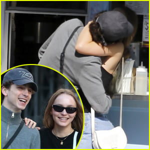 Lily-Rose Depp Looks So Happy with Timothee Chalamet in New Photos!