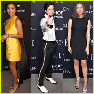 Yara Shahidi, Cole Sprouse, & Rowan Blanchard Join Forces at Elle's Women in Hollywood Celebration!