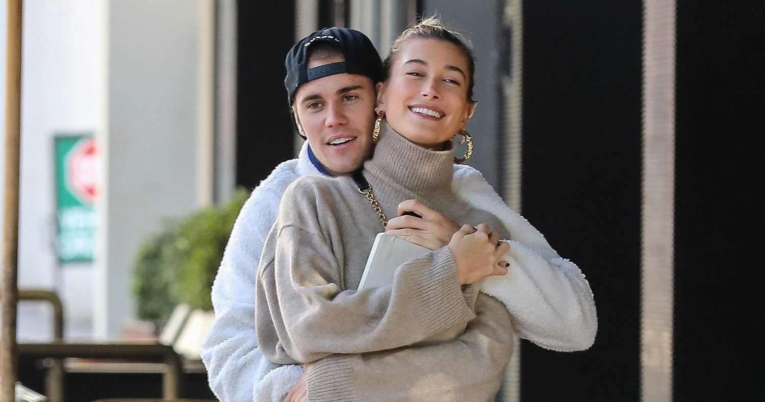 Justin & Hailey Bieber Show Some Cute PDA on Their Coffee Run! Hailey