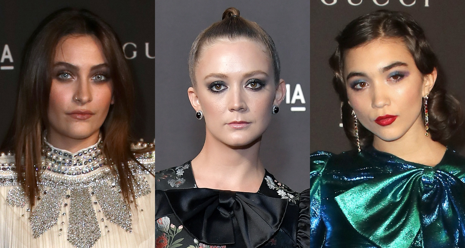 Paris Jackson Joins Billie Lourd & Rowan Blanchard at LACMA Gala 2018