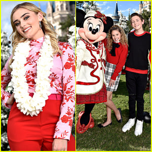 Meg Donnelly To Perform At 'Disney Parks Presents a 25 Days of Christmas Holiday Party' - First Look Pics!
